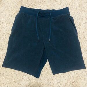 Lululemon T.H.E Short 9" Lined Men’s Large Blue Gym Running Athletic